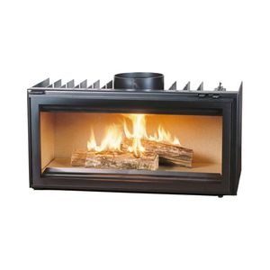 chimenea insertable de leña