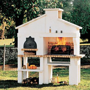 barbacoa de leña