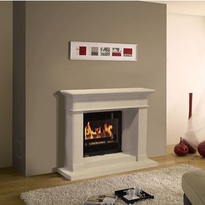 chimenea de leña