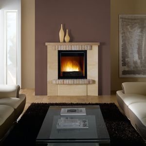chimenea de leña