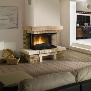 chimenea de leña
