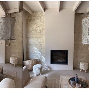 chimenea insertable de leña