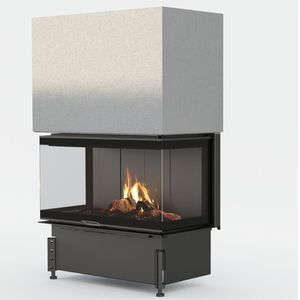 chimenea insertable de leña