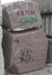 bloque de piedra