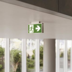 iluminación de emergencia de pared