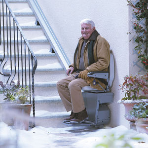 silla salvaescaleras de exterior