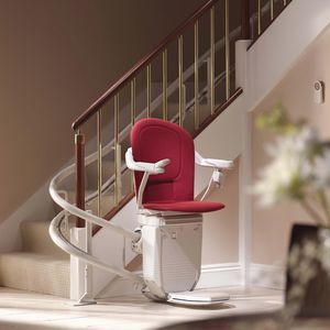 silla salvaescaleras giratoria