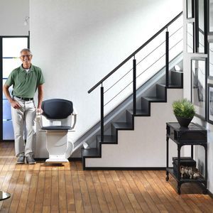 silla salvaescaleras recta