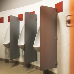 tabique para urinarios para baño público