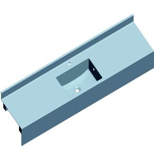 encimera de lavabo de resina