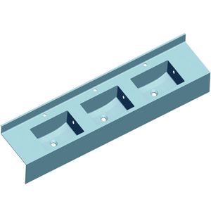 encimera de lavabo de resina