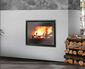 chimenea insertable de leña