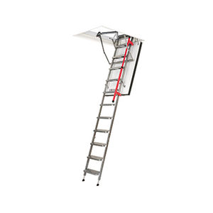 escalera elevada para ático