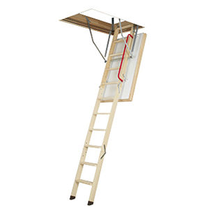 escalera elevada para ático