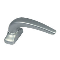 manilla para puerta / de aluminio / de acero inoxidable / de acero galvanizado