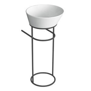 consola para lavabo de metal