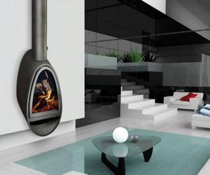 chimenea de leña