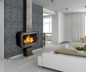 chimenea de leña