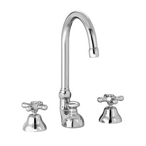 grifo bimando para lavabo