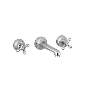 grifo bimando para lavabo