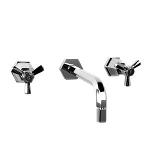 grifo bimando para lavabo