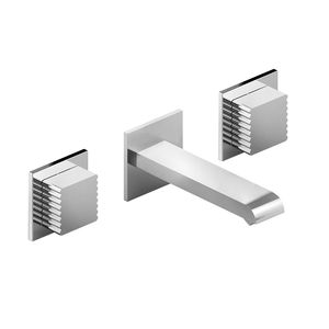 grifo bimando para lavabo