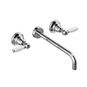 grifo bimando para lavabo