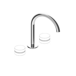 grifo bimando para lavabo