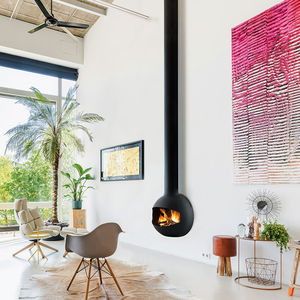 chimenea de leña