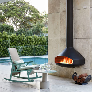 chimenea de leña