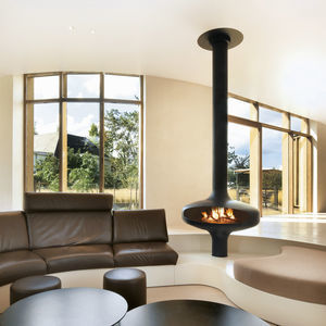 chimenea de leña