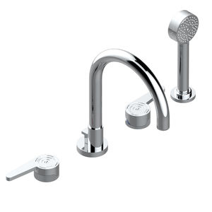 grifo bimando para bañera