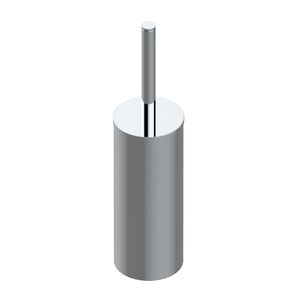 escobilla para inodoro de metal cromado