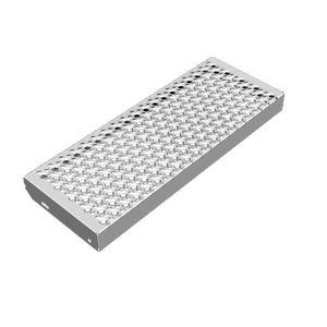 escalón de acero galvanizado