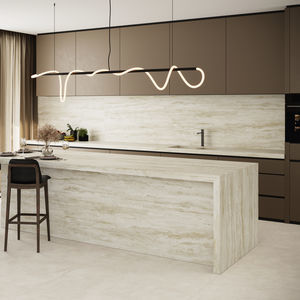 encimera de cocina de gres porcelánico