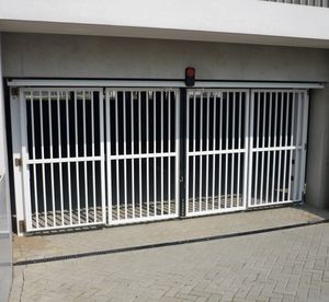 portón plegable