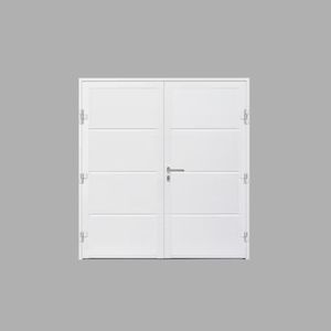puertas de garaje abatibles