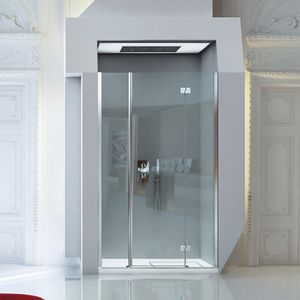 cabina de ducha de vidrio