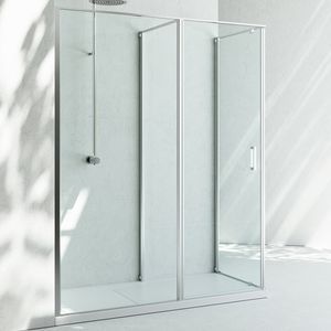 cabina de ducha de vidrio