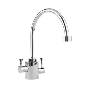 grifo bimando para lavabo