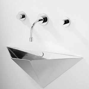 grifo bimando para lavabo