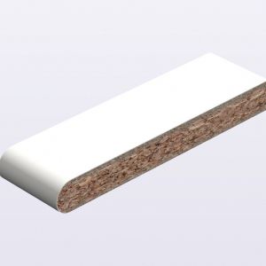 alféizar de material laminado