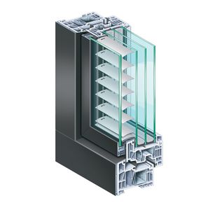 perfil de ventana de aluminio