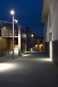 mástil de iluminación