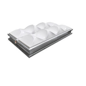 claraboya tipo domo para iluminación para azotea