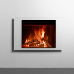 chimenea insertable de leña