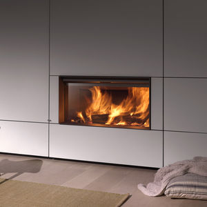 chimenea insertable de leña