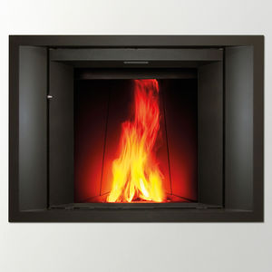 chimenea insertable de leña