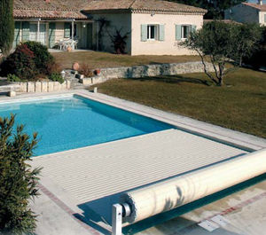 cubierta para piscina automática
