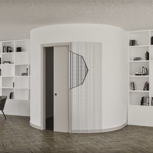 sistema corredizo oculto para puerta corredera